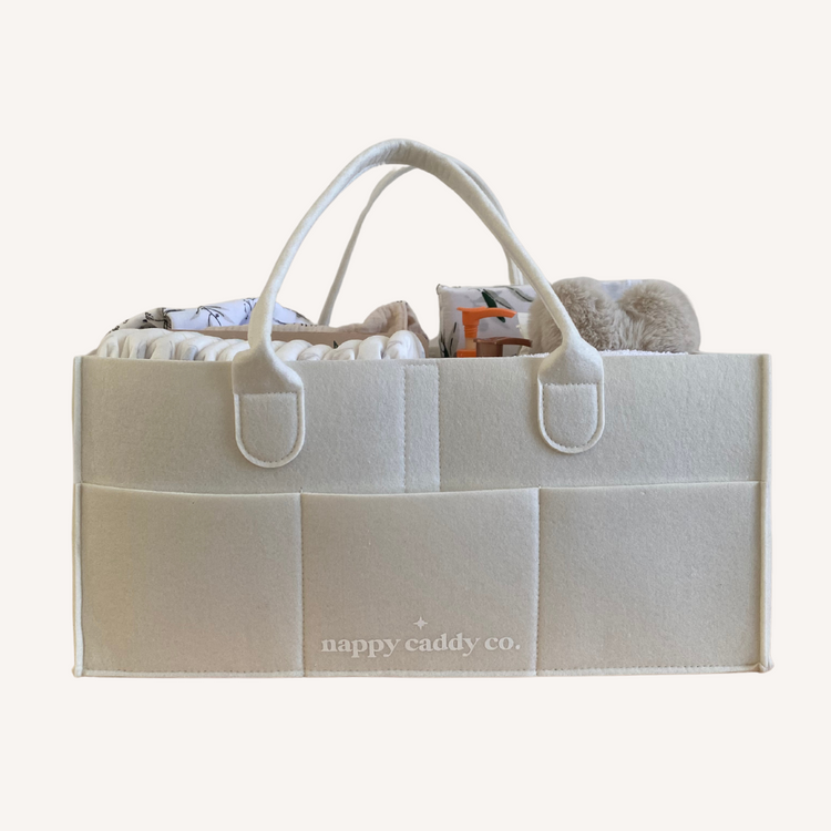 Premium Neutral Felt Caddy