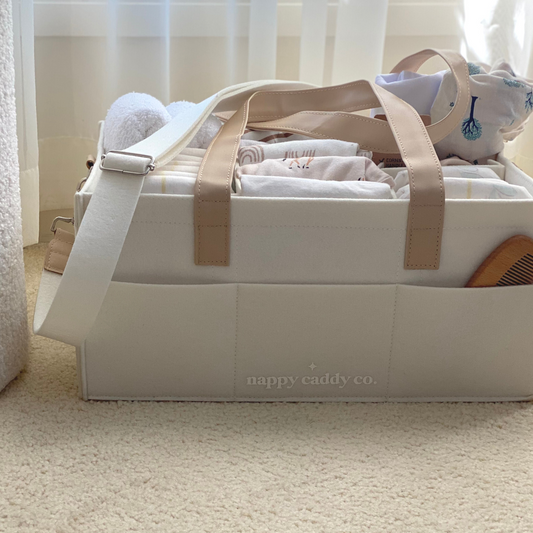 Deluxe Neutral Felt Caddy