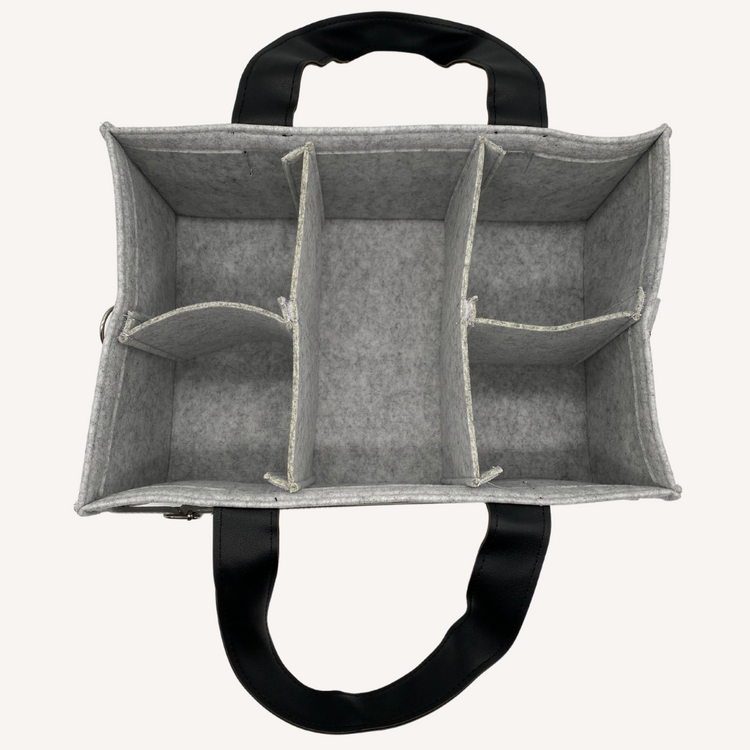Deluxe Grey Felt Caddy