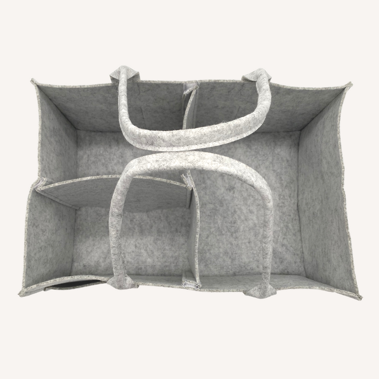 Premium Grey Felt Caddy