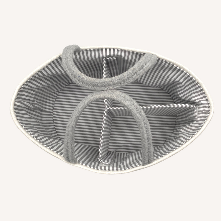 Luxury Grey Rope Caddy