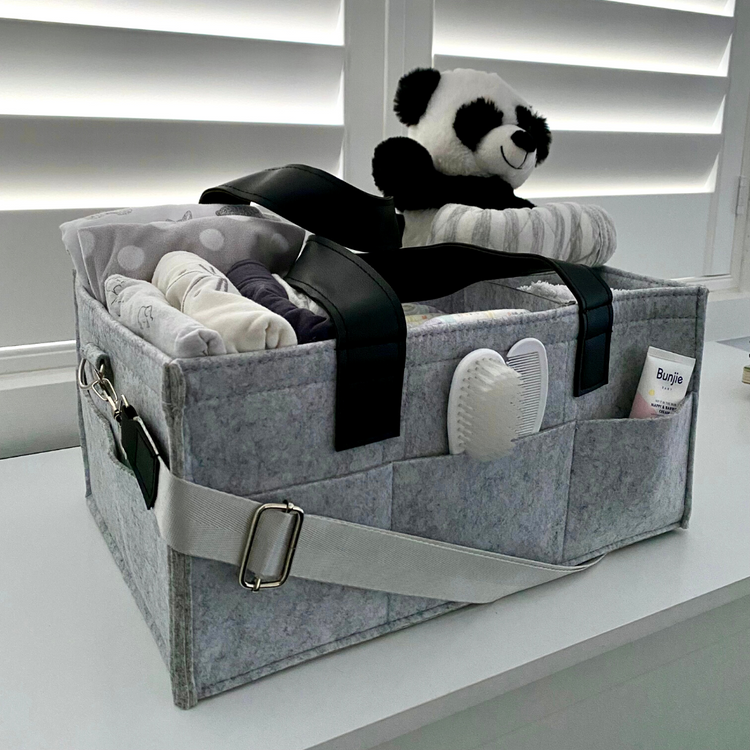 Deluxe Grey Felt Caddy