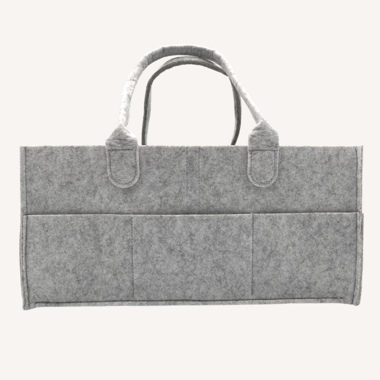 Premium Grey Felt Caddy