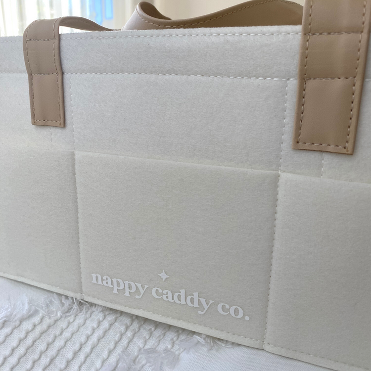 Deluxe Neutral Felt Caddy